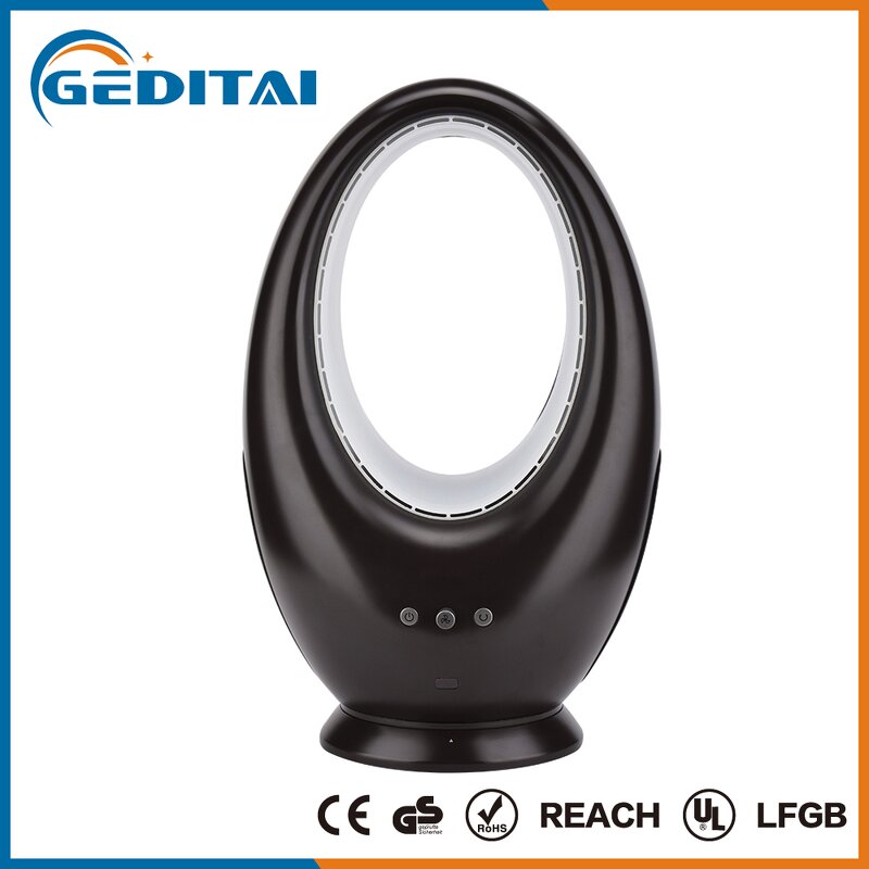 Bladeless Fan Manufacturer - OEM/ODM 15 Colors LED 110 Degree Oscillating Fan