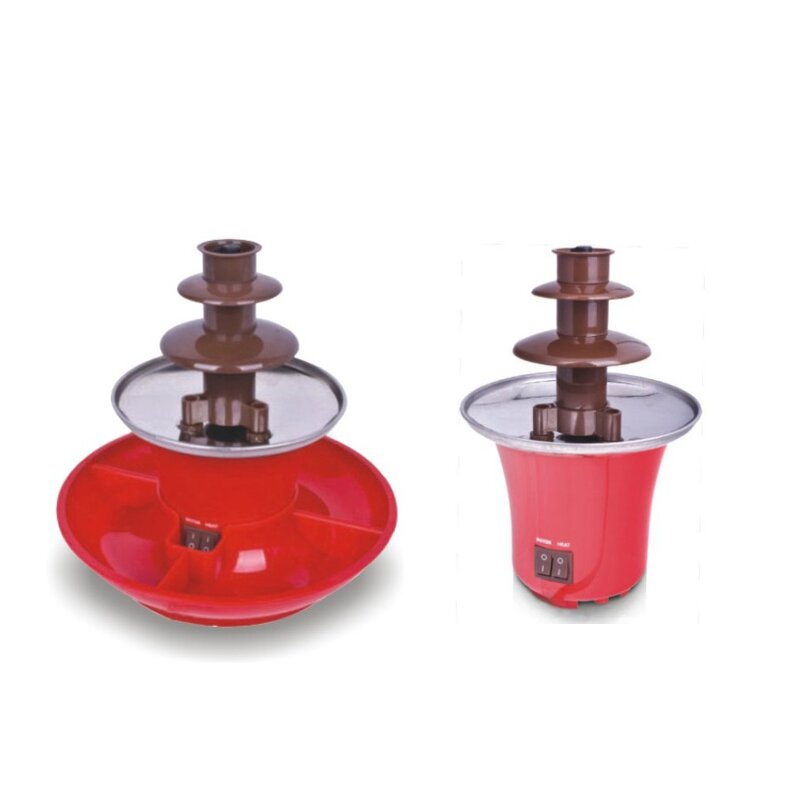 Chocolate Fountain Manufacturer - OEM/ODM Commercial 4 Tiers Stainless Steel Fountain