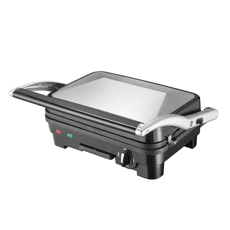 Contact Grill Manufacturer - OEM/ODM Detachable 180 Degree Open 2 Side Grill