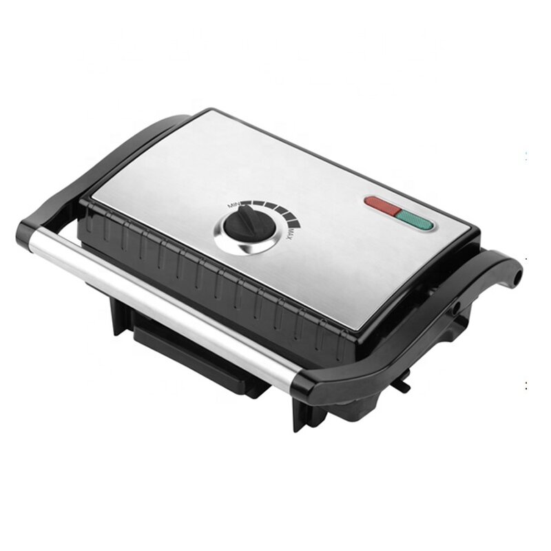 Panini Press Manufacturer - OEM/ODM 2 Slice 750W Portable Sandwich Maker