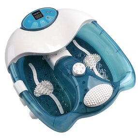 Foot Spa Massager Manufacturer - OEM/ODM 500W Heating Vibration Bubbles Foot Bath