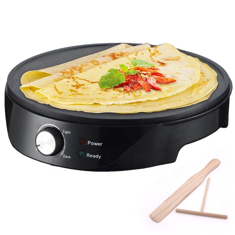 Pancake Maker Manufacturer - OEM/ODM 12 Inch 1000W Electric Crepe Machine