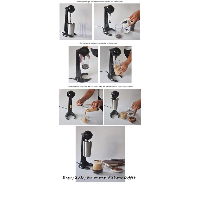 Coffee Mixer Manufacturer - OEM/ODM 100W Automatic Portable Milk Shake Maker