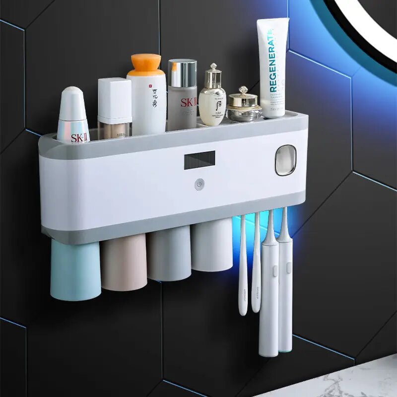 Toothbrush Sterilizer Manufacturer - OEM/ODM UV Sterilizing Automatic Toothpaste Dispenser