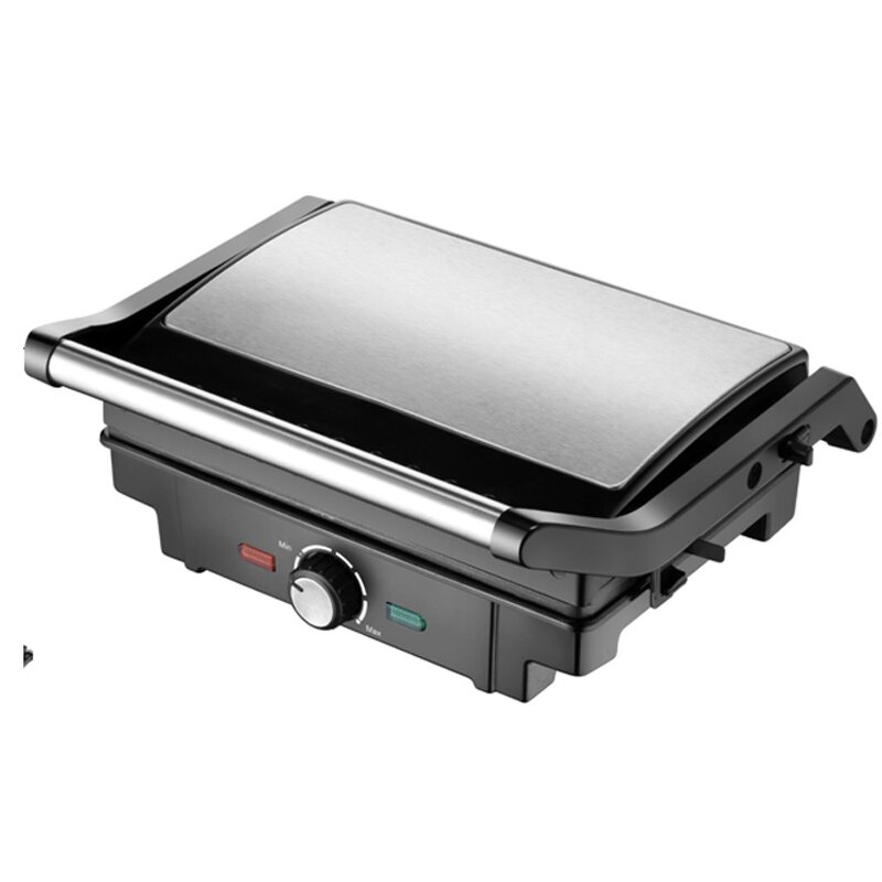 Panini Press Manufacturer - OEM/ODM 2 Slice 750W Portable Sandwich Maker