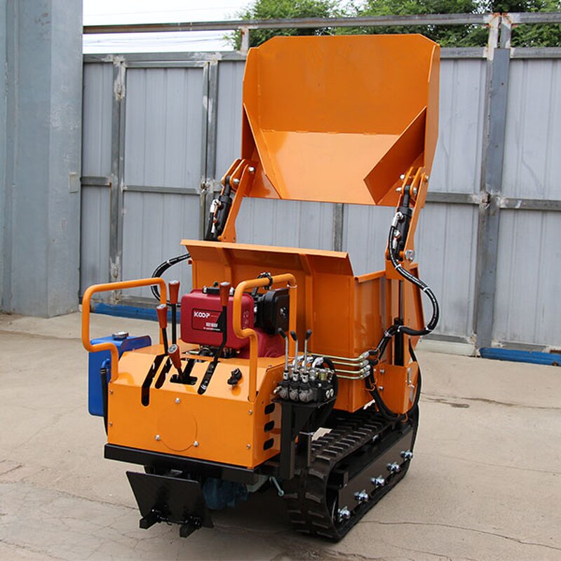 Mini Track Dumper Factory - 500-1000kg Self-Loading Electric CE Euro 5