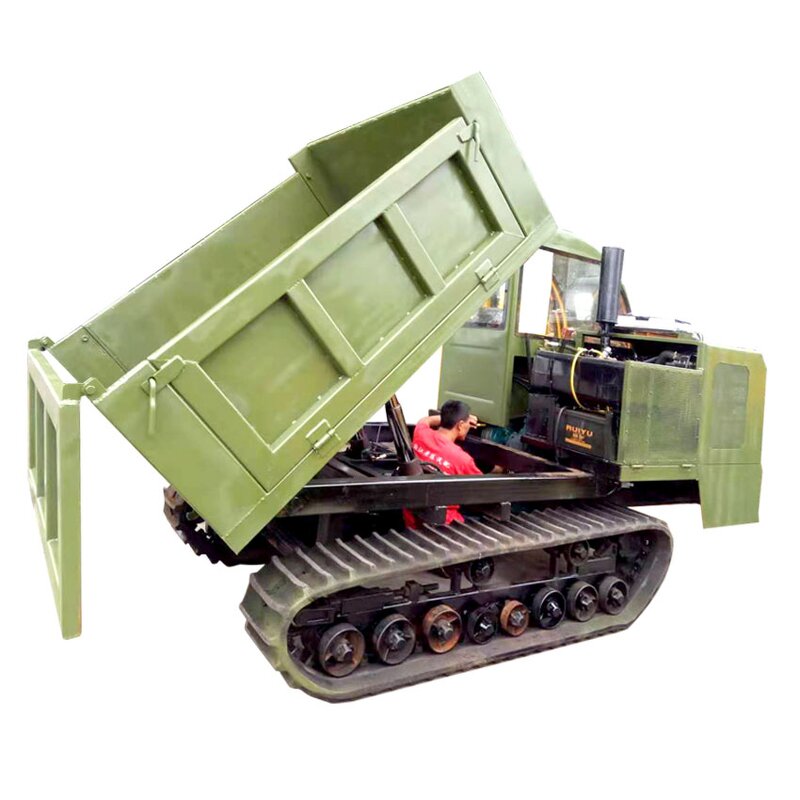 CE Mini Tractor Dumper Factory - Electric Start Garden with Factory Price