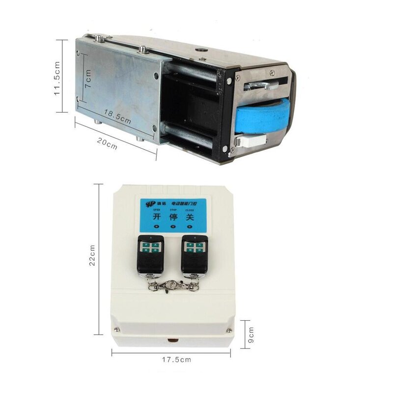 Electric Sliding Gate Operator Supplier - 24V Remote Control with Swing Roller