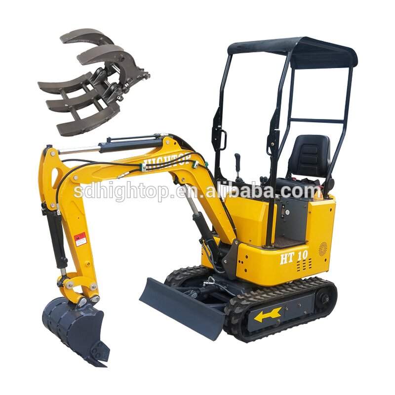 Hydraulic Mini Excavator Manufacturer - 0.8ton 1ton Small Digger Machine