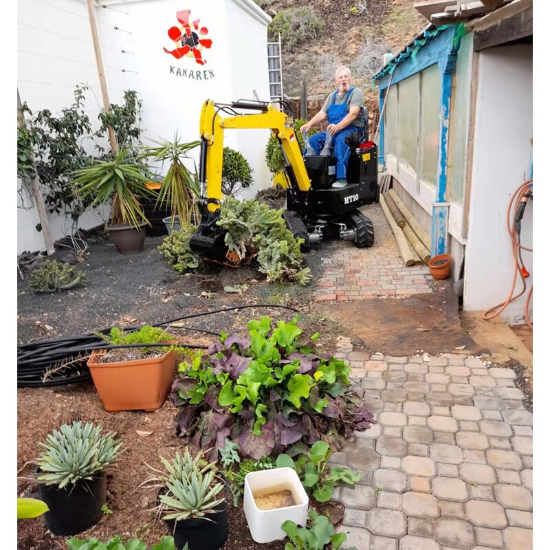 Hydraulic Mini Excavator Supplier - 1000kg Crawler Type for Sale