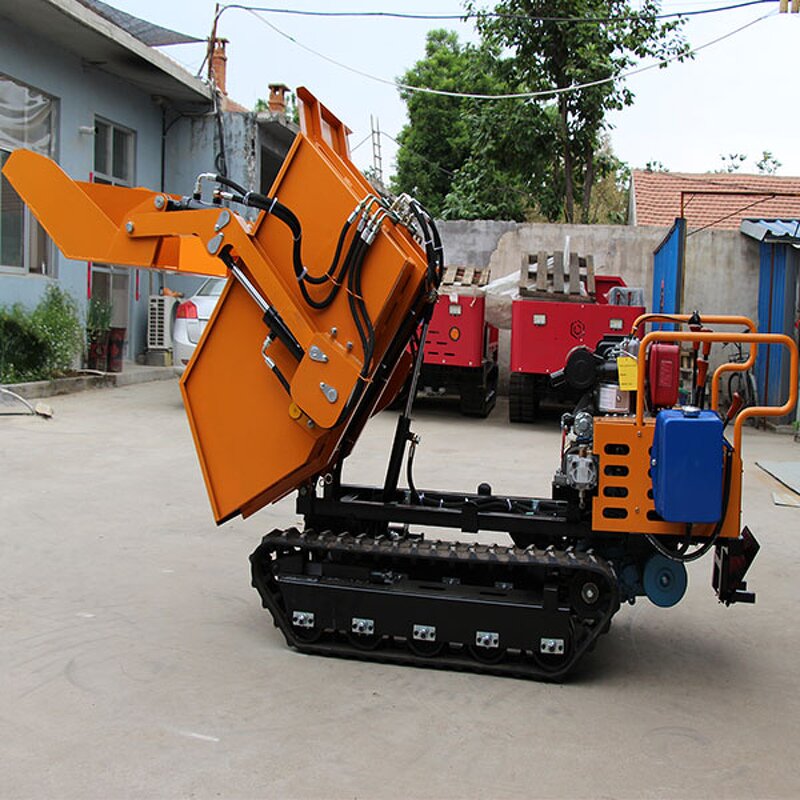 Mini Track Dumper Factory - 500-1000kg Self-Loading Electric CE Euro 5