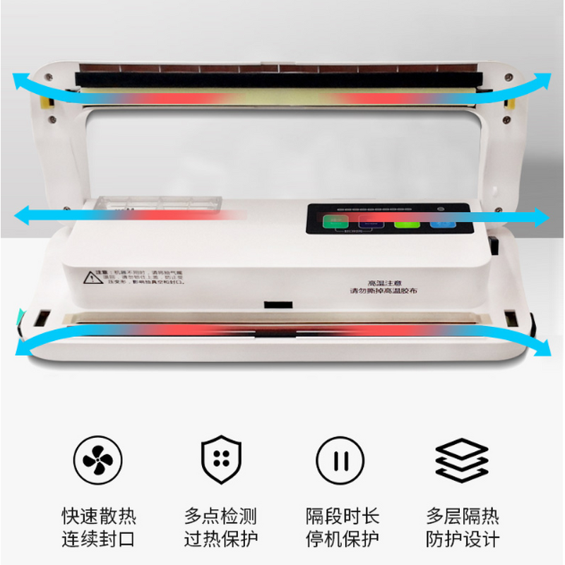 Automatic Pouch Sealing Machine Supplier - Vertical Continuous Heat Band Sealer