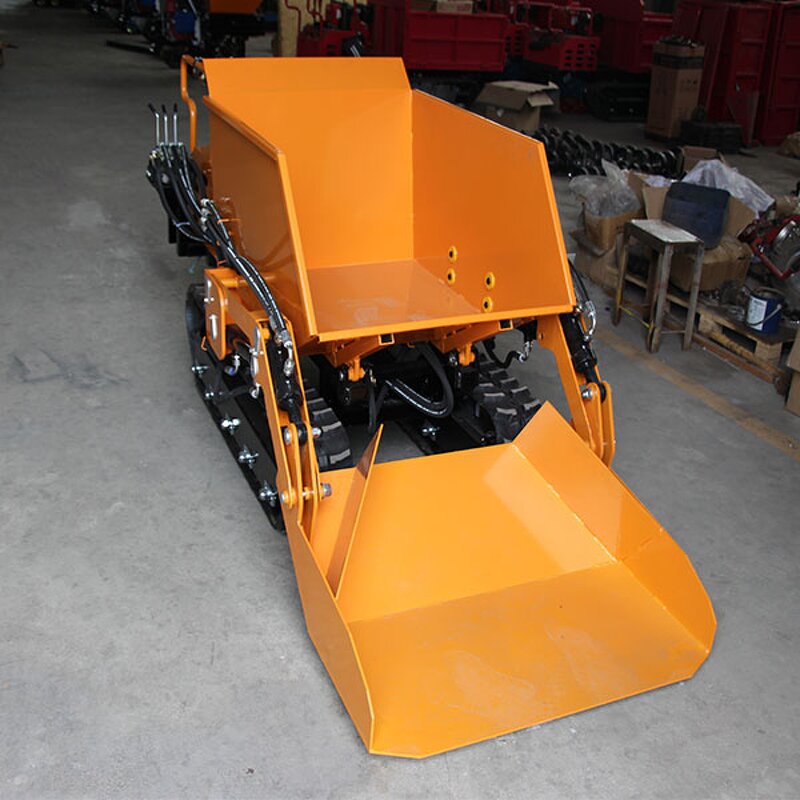 Mini Track Dumper Factory - 500-1000kg Self-Loading Electric CE Euro 5