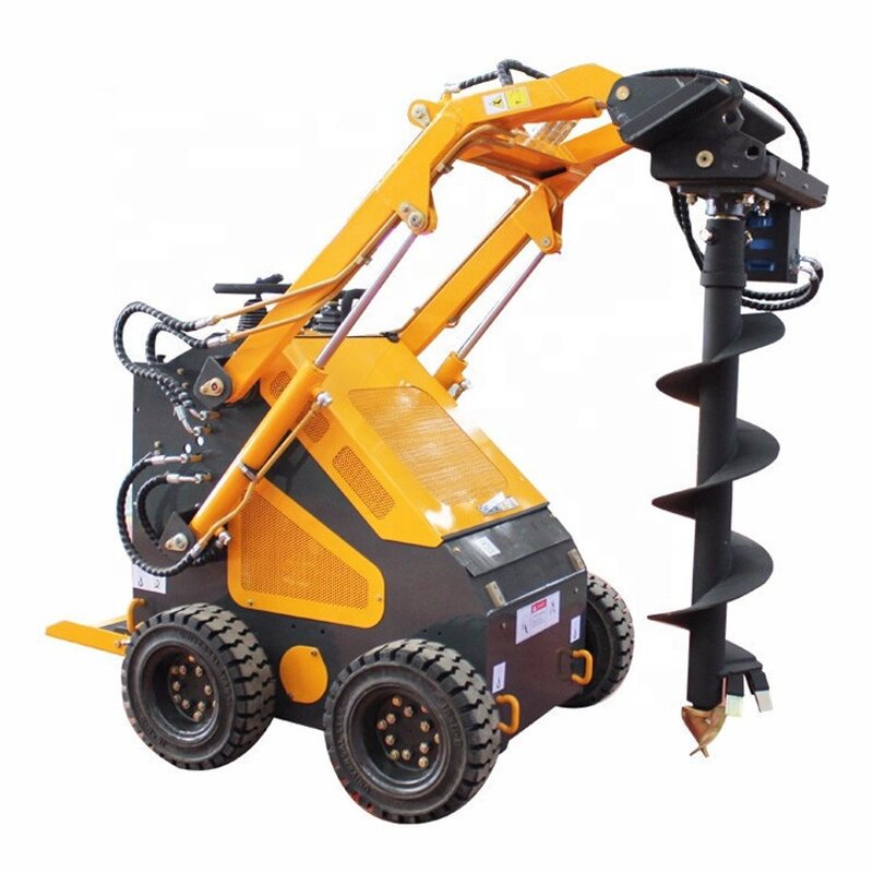 Diesel Mini Track Loader Supplier - 23HP Engine Steering Loader