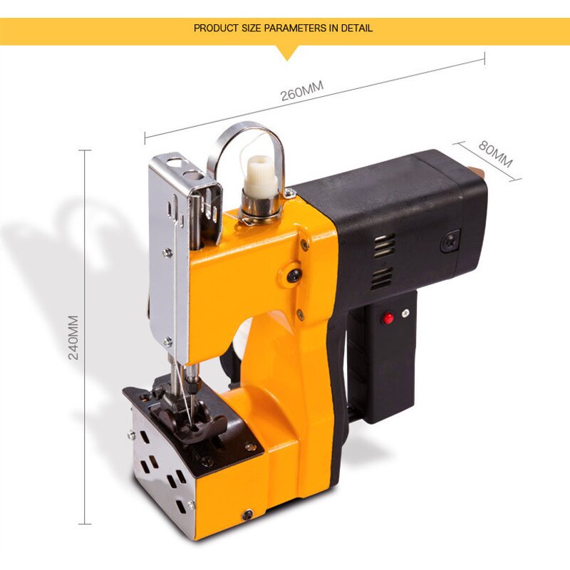 Handheld Electric Bag Closer Supplier - Industrial Sewing Machine Portable