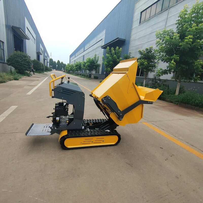 Mini Crawler Dumper Manufacturer - Gasoline 300-800kg with Loader