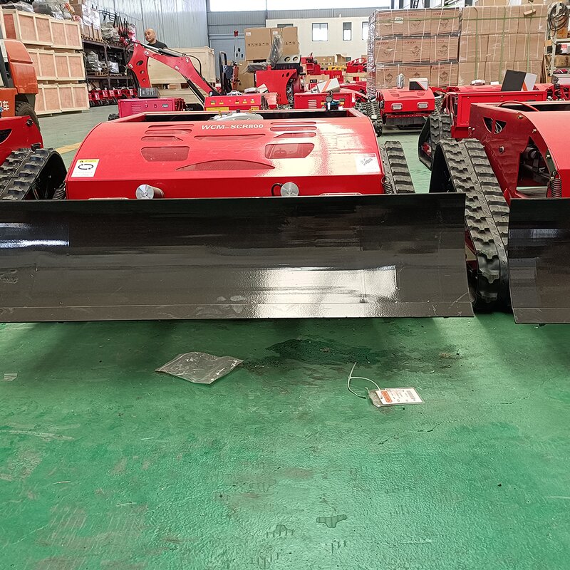 RC Gasoline Lawn Mower Supplier - 7.5hp with Tracks Remote Control