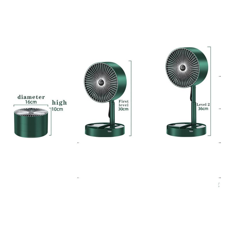 Electric Heater Manufacturer - OEM/ODM 800w Foldable PTC Fan Heater for Room