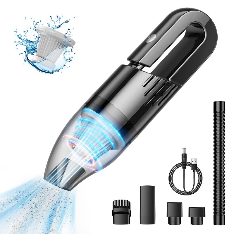 Car Vacuum Cleaner Manufacturer - OEM/ODM 120w Cordless Wireless Mini Small Car Vacuum