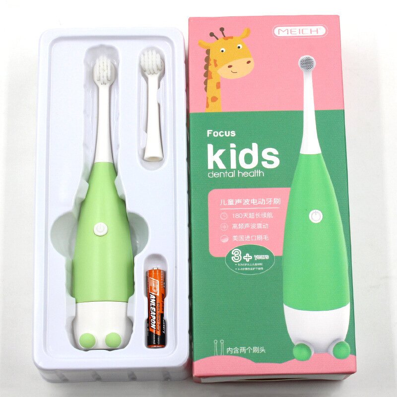 Kids Toothbrush Manufacturer - OEM/ODM Waterproof Ultrasonic Babies Kids Electric Toothbrush