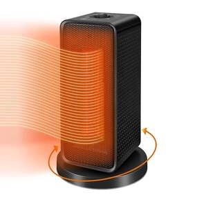 Electric Heater Manufacturer - OEM/ODM 1200w Portable PTC Electric Tower Fan Heater