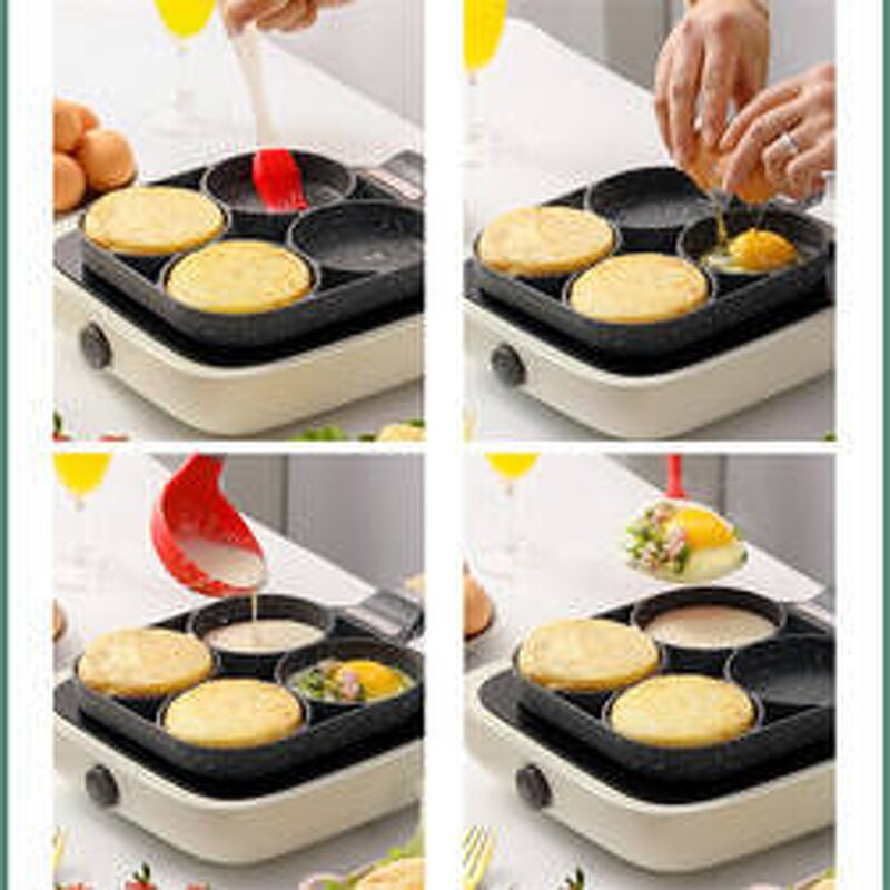 Omelette Pan Manufacturer - OEM/ODM Multipurpose Flat Bottom Nonstick Aluminum Pan