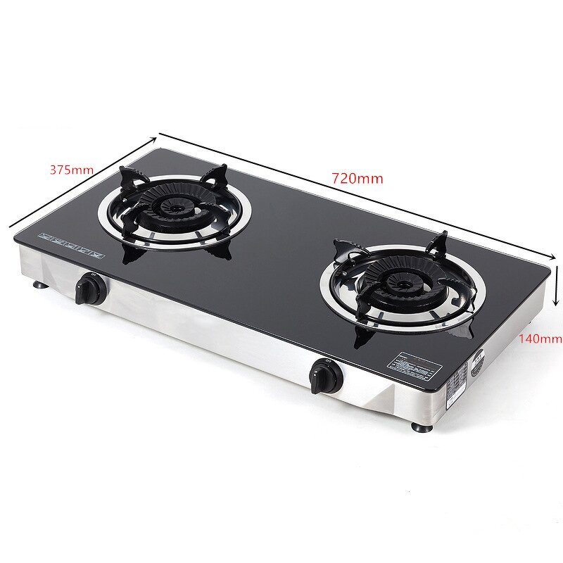Gas Stove Manufacturer - OEM/ODM Stainless Steel 2 Burner Kitchen Cooker