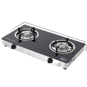 Gas Stove Manufacturer - OEM/ODM Stainless Steel 2 Burner LPG Hob Stove