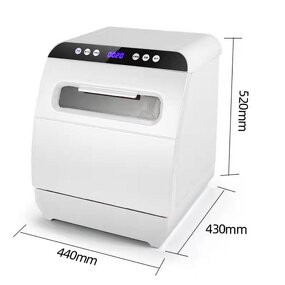 Small Dishwasher Manufacturer - OEM/ODM 1200w Compact Smart Auto Desktop Dishwasher