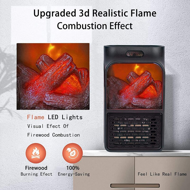 Electric Heater Manufacturer - Wholesale Smart Household Room Plug in Wall Heater