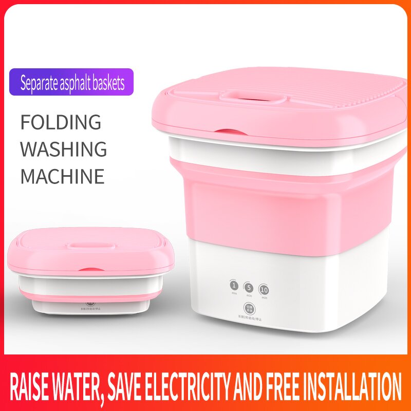 Washing Machine Manufacturer - OEM/ODM 135w 220v Mini Portable Folding Bucket Washer