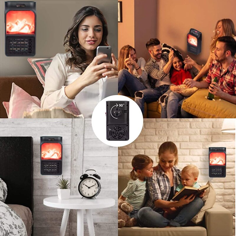 Electric Heater Manufacturer - Wholesale Smart Household Room Plug in Wall Heater