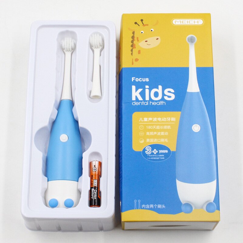 Kids Toothbrush Manufacturer - OEM/ODM Waterproof Ultrasonic Babies Kids Electric Toothbrush