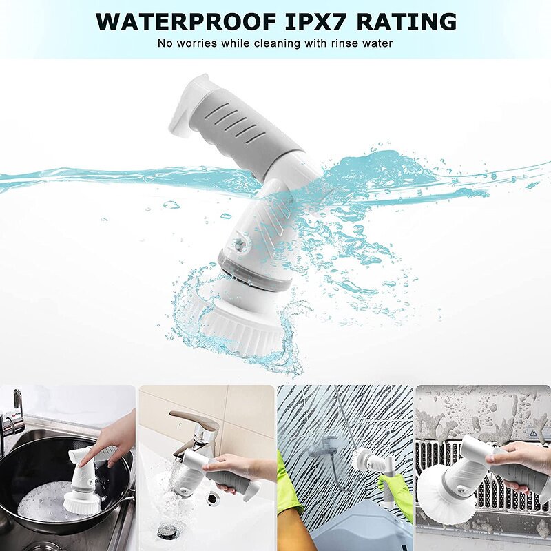 Cleaning Brush Manufacturer - OEM/ODM Multifunctional Wireless Household Electric Brush