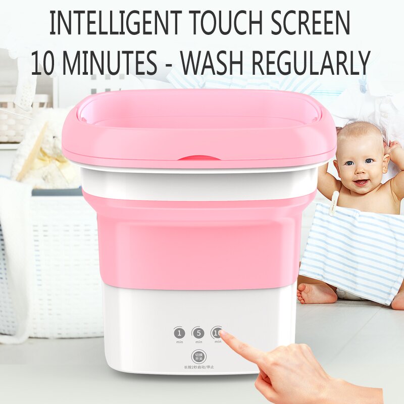 Washing Machine Manufacturer - OEM/ODM 135w 110v Mini Portable Folding Baby Washer
