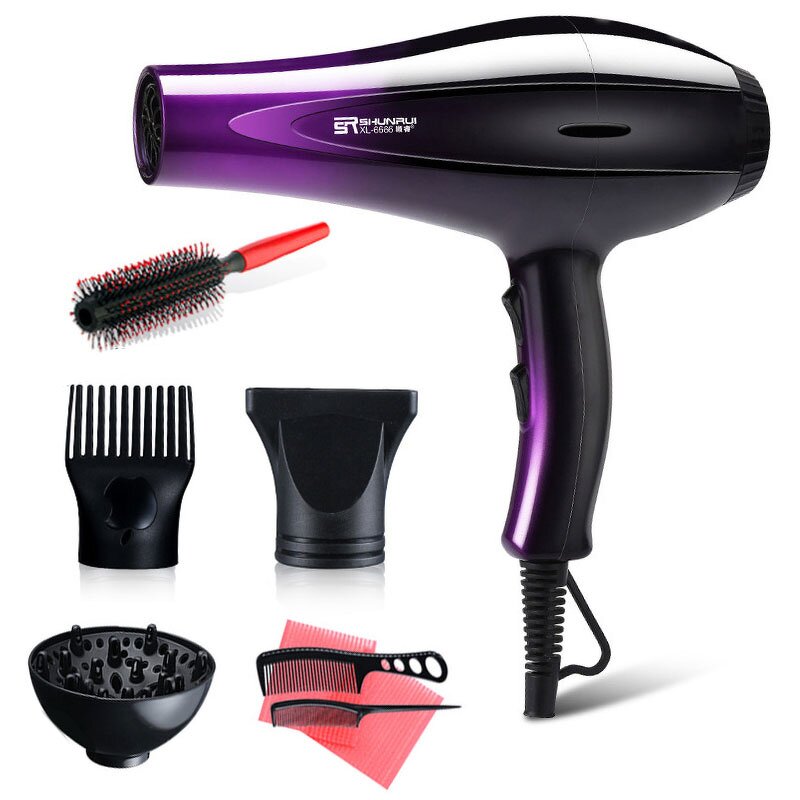 Hair Dryer Comb Manufacturer - OEM/ODM 5 in One Professional Hair Blow Dryer Comb