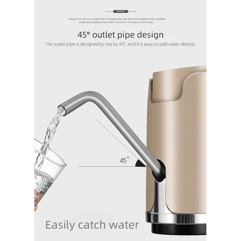 Water Pump Manufacturer - OEM/ODM Rechargeable Portable Wireless Automatic Dispenser Pump