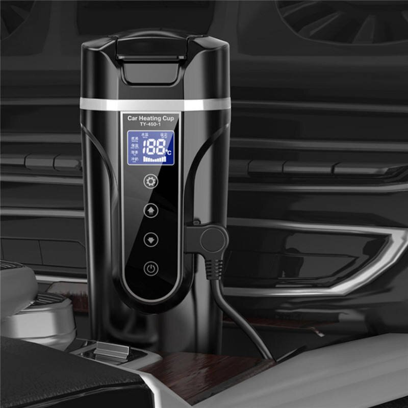 Electric Kettle Manufacturer - OEM/ODM 12V Temperature Control Car Travel Cup