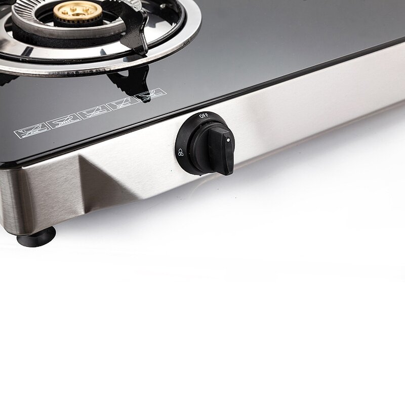 Gas Stove Manufacturer - OEM/ODM 2 Burner Table Gas Stove Cooktop Appliance