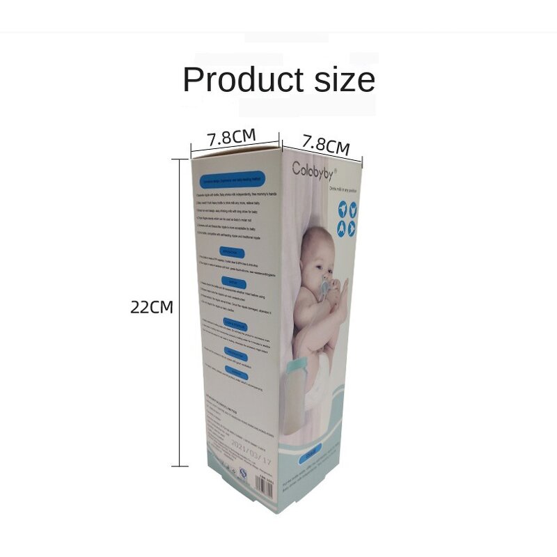 Baby Drinking Bottle Manufacturer - OEM/ODM 300ml Food Grade BPA Free Long Tube Straw