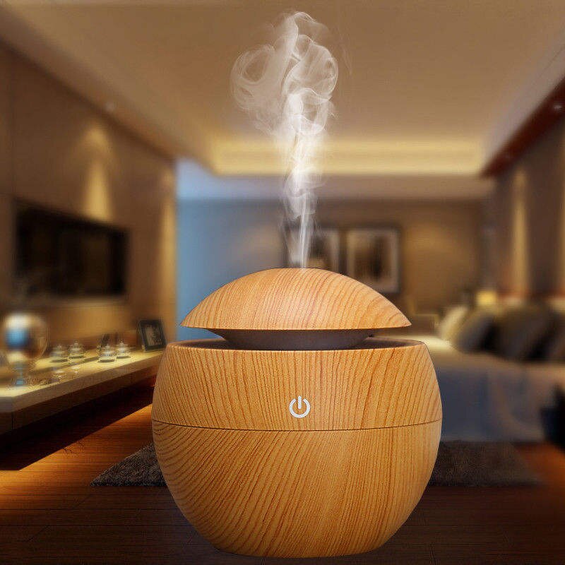 Wood Humidifier Manufacturer - Wholesale 5v USB Aromatherapy Wood Air Humidifier
