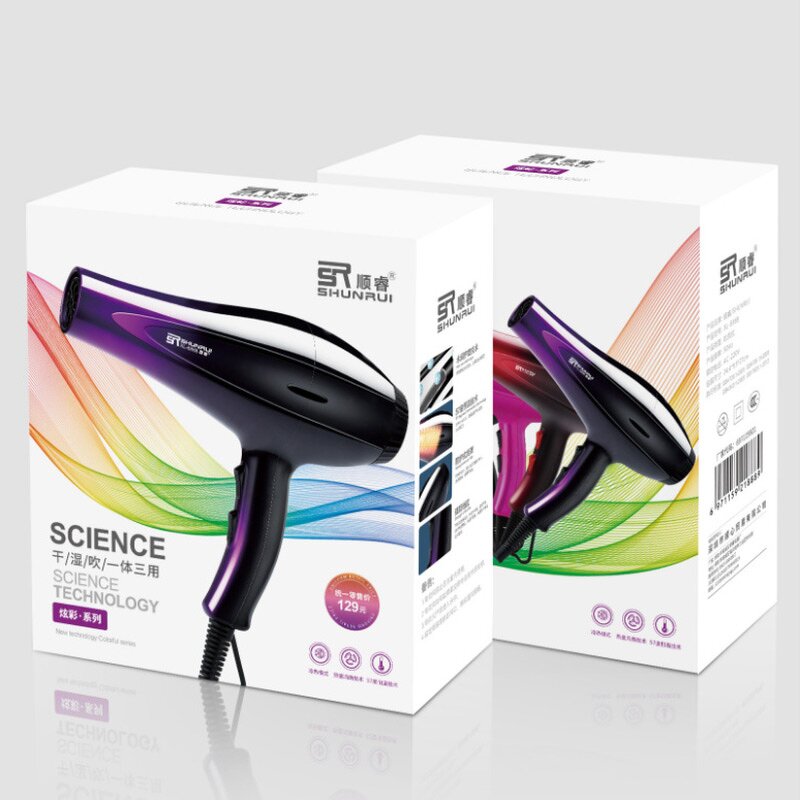 Hair Dryer Set Manufacturer - OEM/ODM 2000W 8 in 1 Ionic Home Travel Hair Dryer