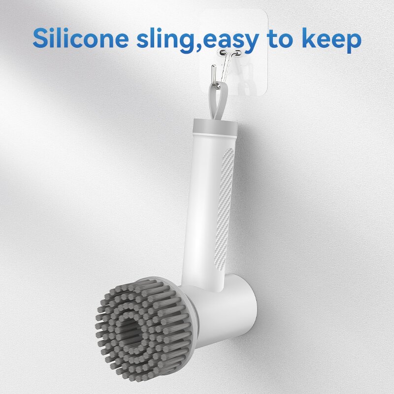 Electric Cleaning Brush Set Manufacturer - OEM/ODM Handheld Wireless Spinner Bathroom Brush Set