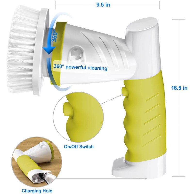 Cleaning Brush Manufacturer - OEM/ODM Multifunctional Wireless Household Electric Brush