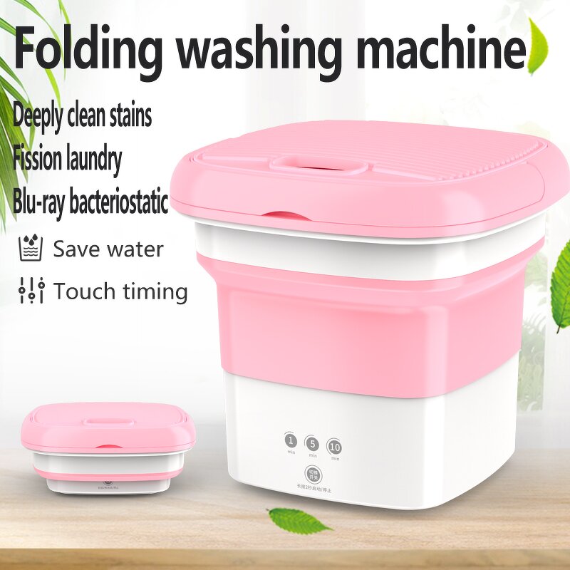 Washing Machine Manufacturer - OEM/ODM 135w 220v Mini Portable Folding Bucket Washer