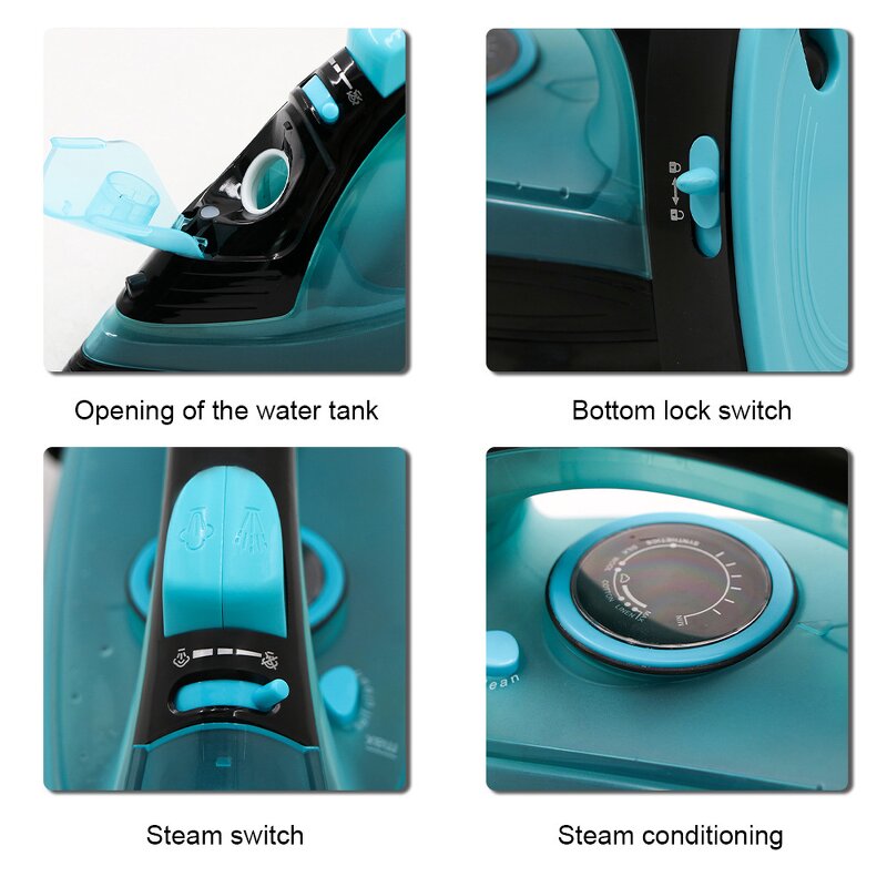 Steam Iron Station Manufacturer - OEM/ODM 2400W Hand Held Professional Steam Press