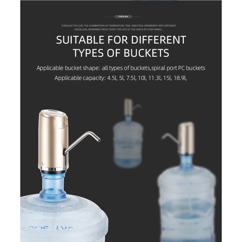 Water Pump Manufacturer - OEM/ODM Rechargeable Portable Wireless Automatic Dispenser Pump