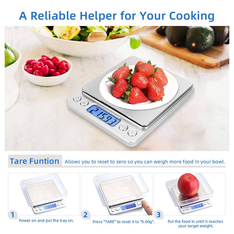 Kitchen Scale Manufacturer - Wholesale Smart Mini 0.1g Food Digital Scale