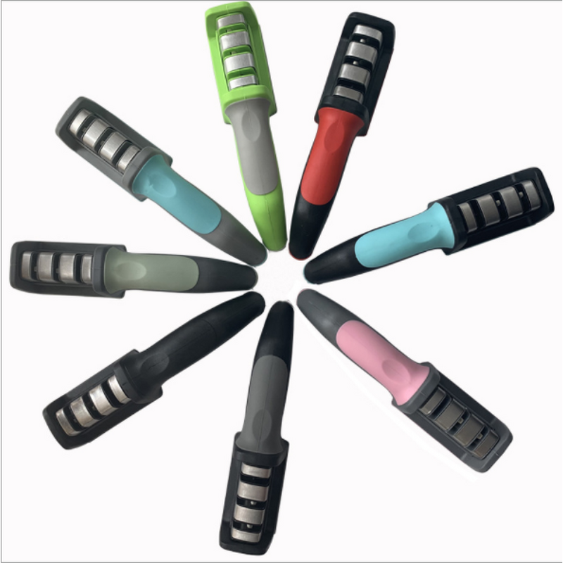 Knife Sharpener Manufacturer - OEM/ODM Professional Stainless Steel 3 Step Sharpener