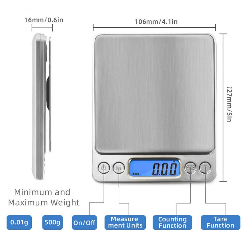 Kitchen Scale Manufacturer - Wholesale Smart Mini 0.1g Food Digital Scale
